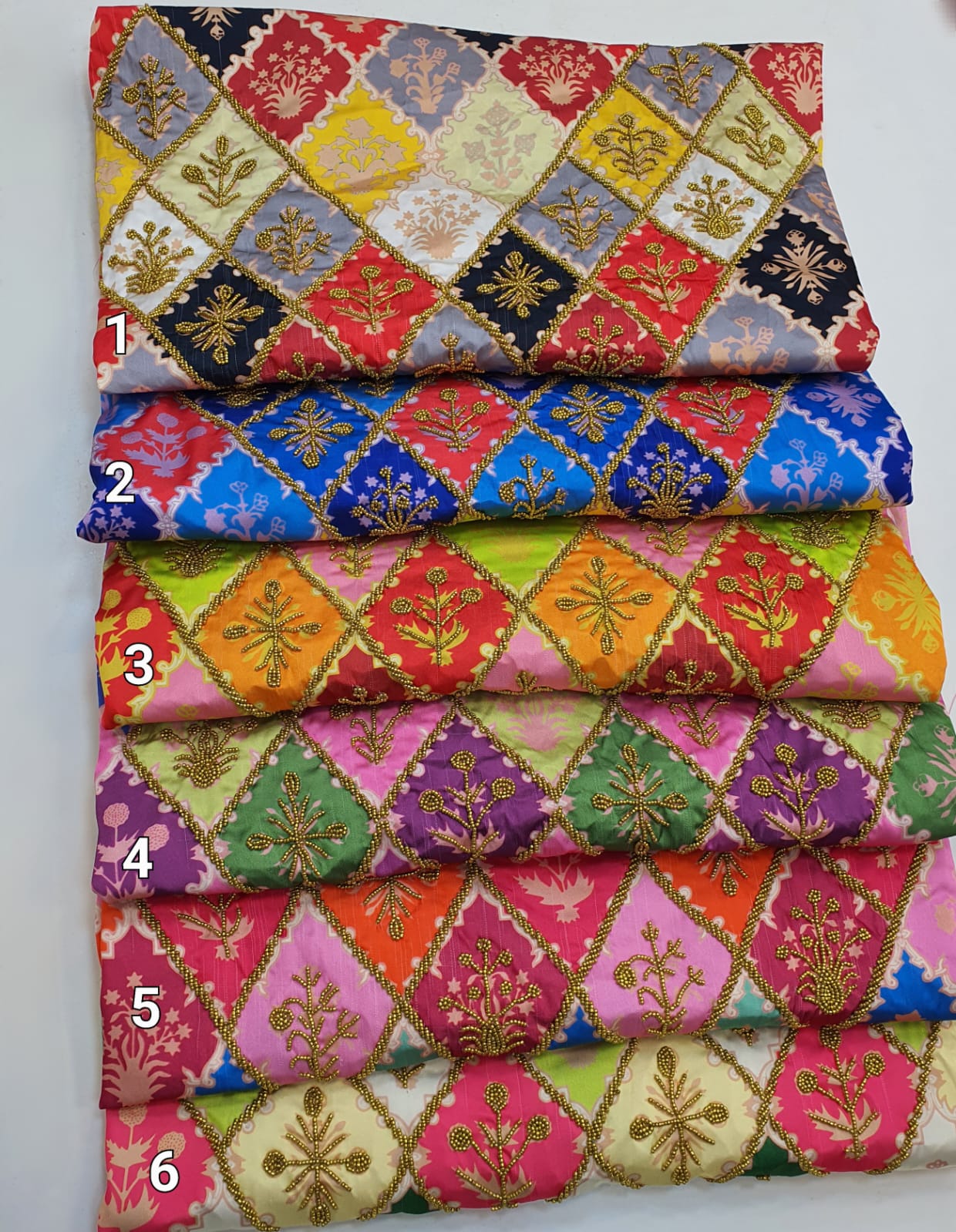 Unstitched Mukhawar silk beautiful collection - Almas Hub Fashion