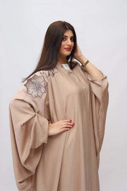 Valvet Apelic silk Abaya