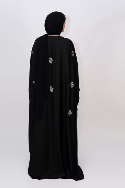 Embroidery carry Kaftan abaya