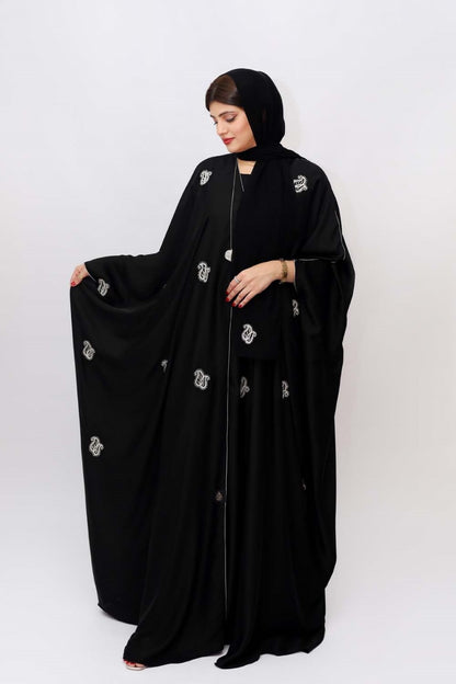 Embroidery carry Kaftan abaya