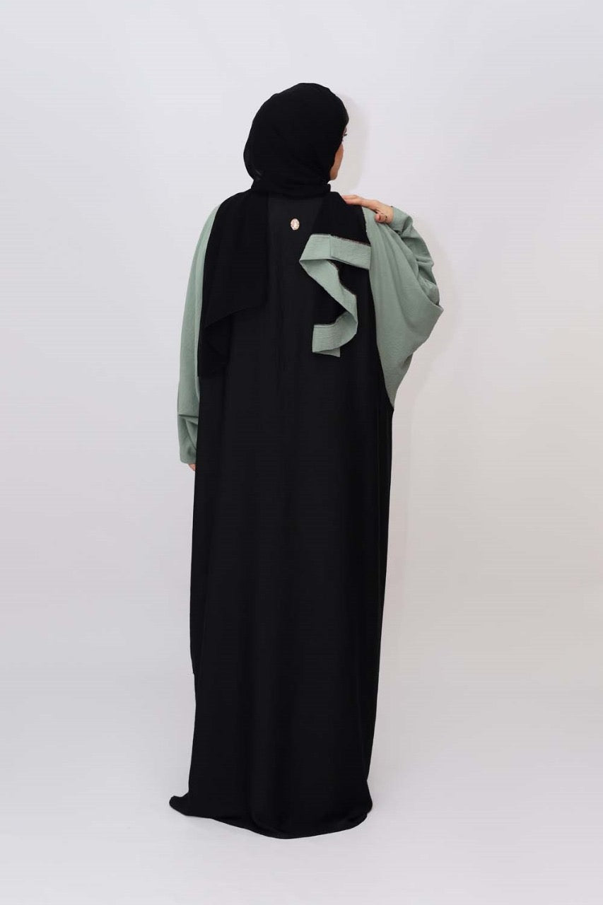 Kaftan style beads work Abaya