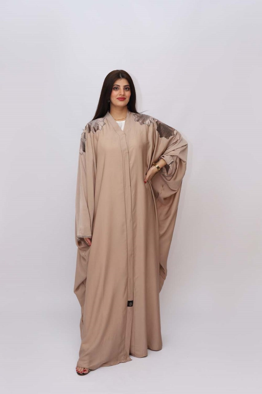 Valvet Apelic silk Abaya